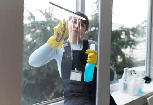 Nettoyage de vitres intérieures et extérieures à Nevoy